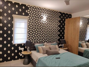 Master Bedroom in 2 BHK Apartment at Prestige High Fields, Gachibowli – for Rent