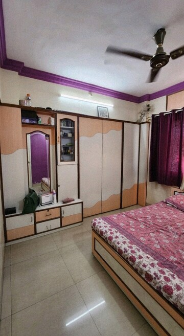 Bedroom in 2 BHK Apartment at Sukur Residency B1 CHS Ltd, Kasarvadavali – for Rent