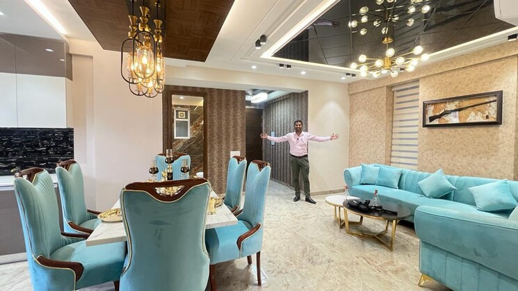 Living Room, vip road 3 Bedroom 1910 Sq.Ft. Apartment In Vip Road Zirakpur 8212820