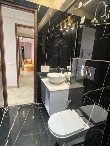 Bathroom in 3 BHK Apartment at Vip Road – for Sale