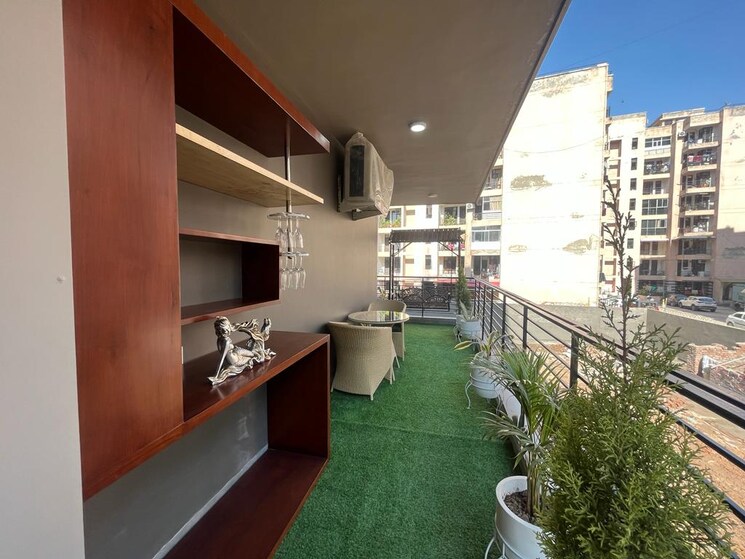 Kitchen, vip road 3 Bedroom 1910 Sq.Ft. Apartment In Vip Road Zirakpur 8212820