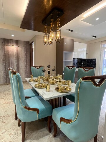 Living Room in 3 BHK Apartment at Vip Road – for Sale