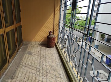 Balcony in 3 BHK Apartment at Santoshpur – for Rent
