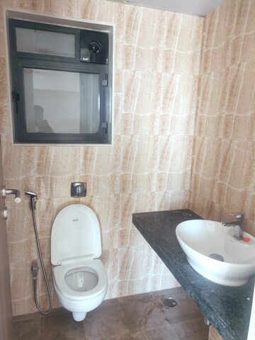 Bathroom in 1 BHK Apartment at Lodha Crown Quality Homes, Majiwada – for Sale
