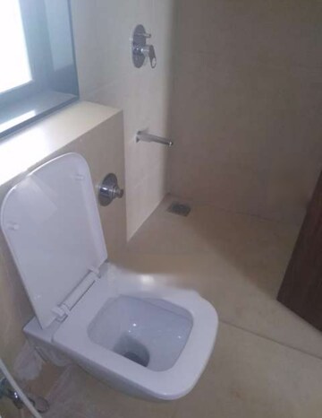 Bathroom in 3 BHK Apartment at Runwal Pearl, Manpada – for Rent