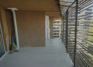 Balcony in 2 BHK Apartment at Manpada – for Rent