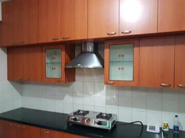 Kitchen in 2 BHK Apartment at Churiwal Ganga Heights, Hbr Layout – for Rent
