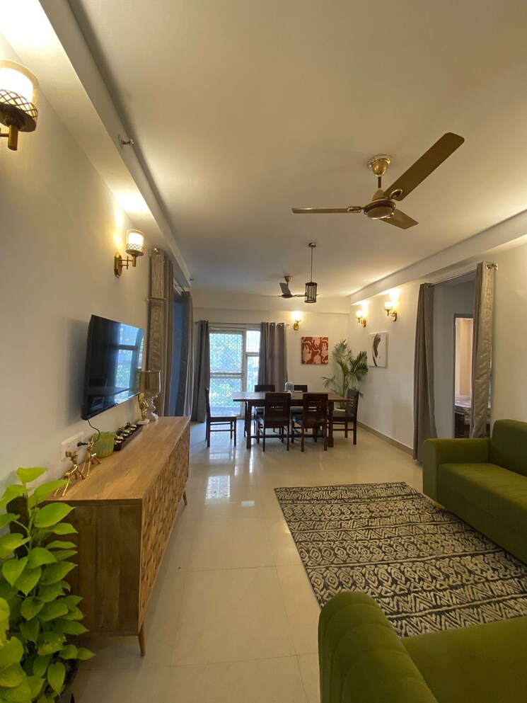Living Room, gardenia-golf-city 3 Bedroom 1350 Sq.Ft. Apartment In Sector 75 Noida 8212965