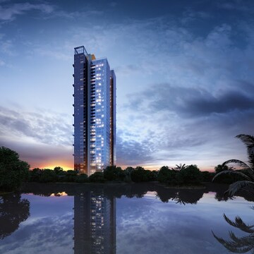 4 BHK Apartment – Exterior View View at Tribeca Trump Tower, Topsia - for Sale