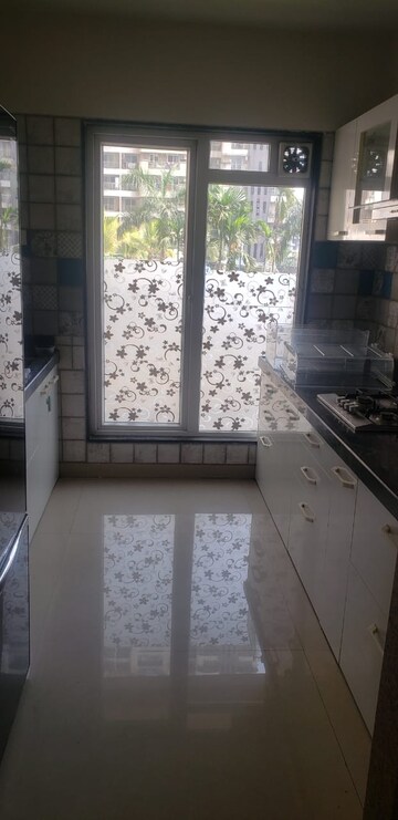 Kitchen in 2.5 BHK Apartment at Kamdhenu Eden Garden, Kharghar – for Rent