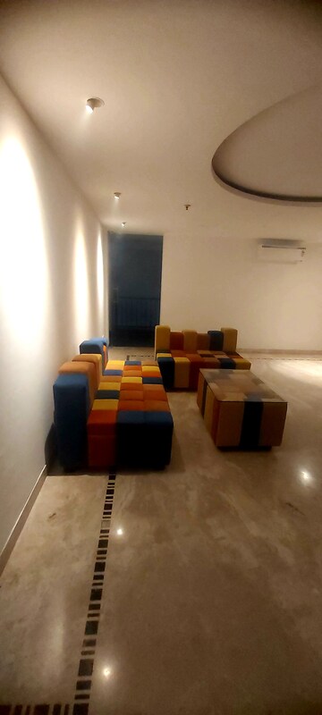 Building Lobby in 4 BHK Apartment at Suraj Oranje Castle, Gomti Nagar – for Sale