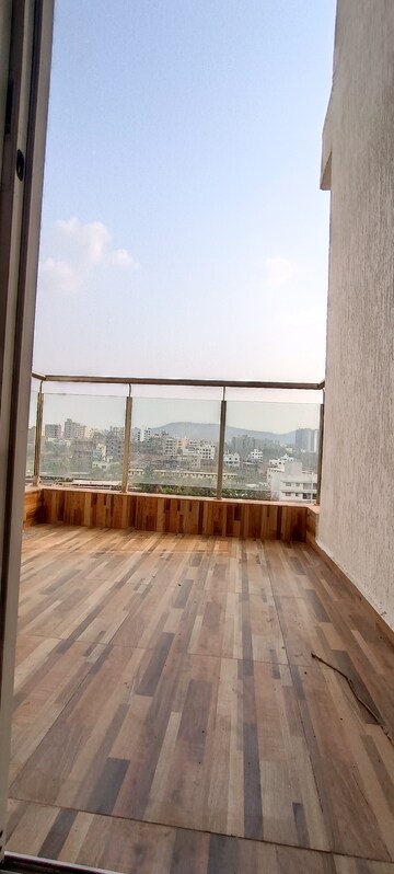 Balcony in 2.5 BHK Apartment at Kolte Patil Life Republic, Hinjewadi – for Rent