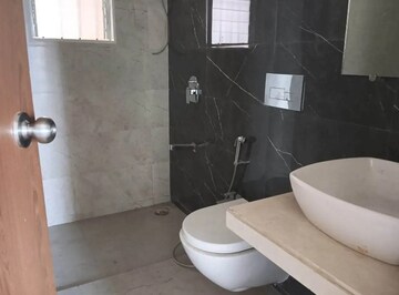 Bathroom in 2 BHK Apartment at Dosti West County, Balkum Pada – for Rent