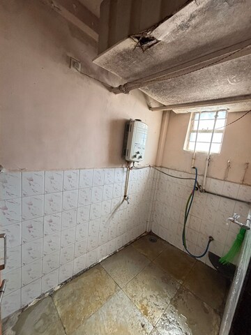 Bathroom in 1 RK Apartment at Ganesh Kunj Dhankawadi, Dhankawadi – for Rent