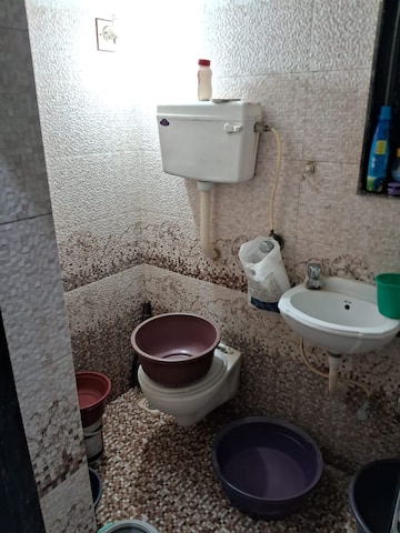Bathroom in 1 BHK Apartment at Sweet Shree Balram, Virar West – for Rent