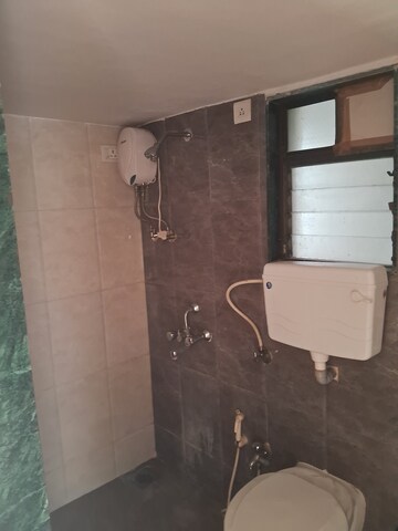 Bathroom in 1 BHK Apartment at Priyesh Heights, Virar West – for Rent