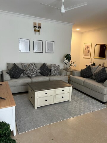 Living Room in 3.5 BHK Apartment at Prestige Botanique, Basavanagudi – for Rent