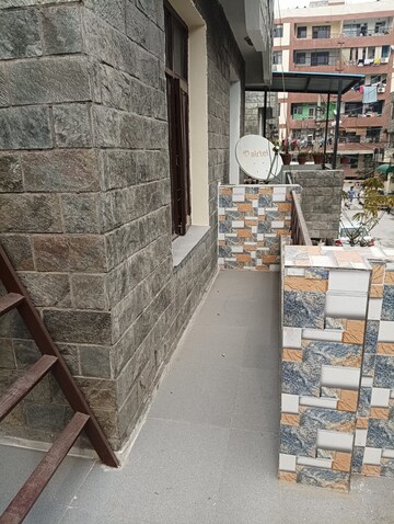 Balcony in 3 BHK Builder Floor at Dhakoli Village – for Sale