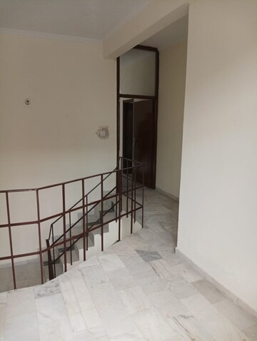 Staircase in 3 BHK Builder Floor at Dhakoli Village – for Sale