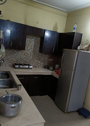 Kitchen in 2 BHK Builder Floor at Dhakoli Village – for Sale