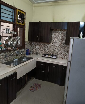 Kitchen in 2 BHK Builder Floor at Dhakoli Village – for Sale