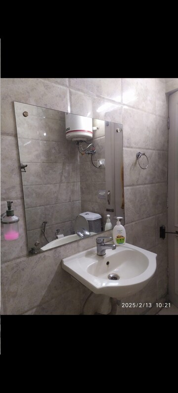 Bathroom in 2 BHK Builder Floor at Saket – for Rent