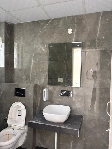 Bathroom in 4 BHK Apartment at La Prisma, Dhakoli Village – for Rent