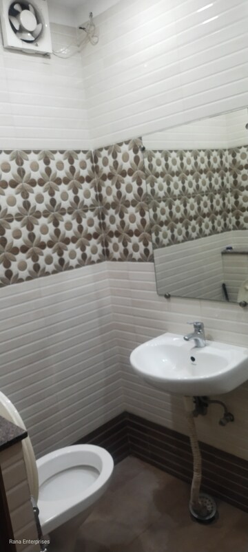 Bathroom in 2 BHK Builder Floor at Sector 23a – for Rent