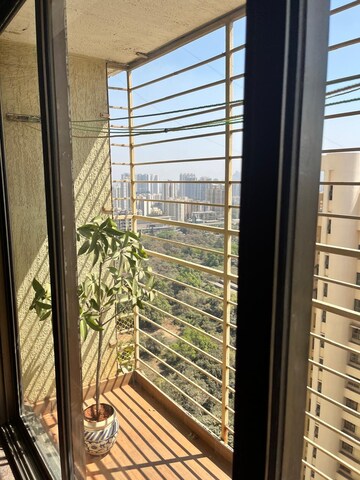 Balcony in 2 BHK Apartment at Acme Ozone, Manpada – for Rent