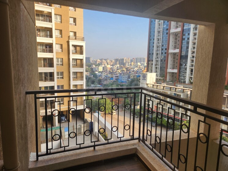 Balcony, nyati-elysia 2 Bedroom 1120 Sq.Ft. Apartment In Kharadi Pune 8213644
