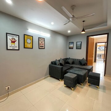 Living Room in 1 BHK Apartment at Saket – for Rent
