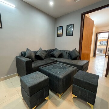 Living Room in 1 BHK Apartment at Saket – for Rent