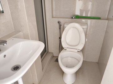 Bathroom in 1 BHK Apartment at Hiranandani Estate Solitaire C, Ghodbunder Road – for Rent