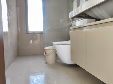 Bathroom in 2 BHK Apartment at Hiranandani Delanna, Ghodbunder Road – for Rent