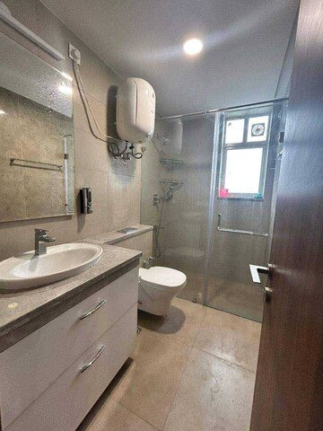 Bathroom in 3 BHK Apartment at Emaar The Palm Drive-The Premier Terraces, Sector 66 – for Sale