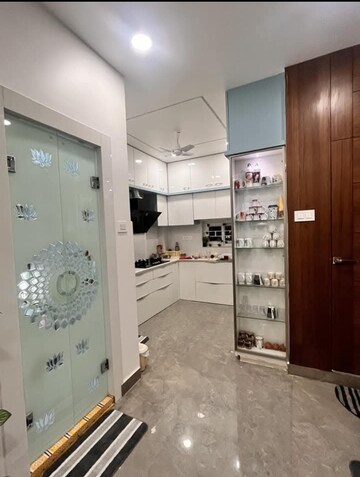 Kitchen in 3 BHK Apartment at Jayabheri Orange County, Gachibowli – for Rent
