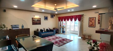 Living Room in 4 BHK Builder Floor at Sarita Apartment Erandwane, Erandwane – for Sale