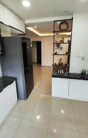 Kitchen in 3 BHK Apartment at Golf Edge, Gachibowli – for Rent