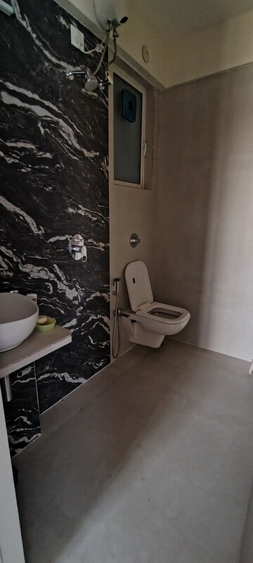Bathroom in 2 BHK Apartment at Unique Ivana, Mira Road – for Rent