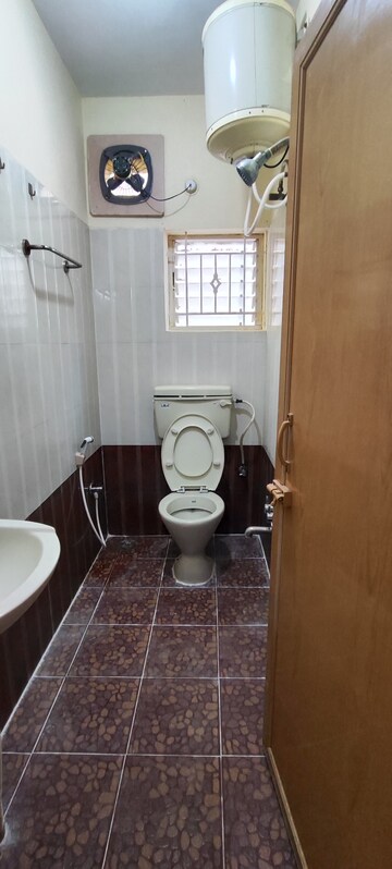 Bathroom in 2 BHK Builder Floor at Koramangala – for Rent