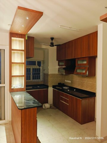 Kitchen in 3 BHK Apartment at Adithi Bliss, Sarjapur Road – for Rent