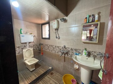 Bathroom in 3 BHK Apartment at Raj Umang 2, Dahisar East – for Sale
