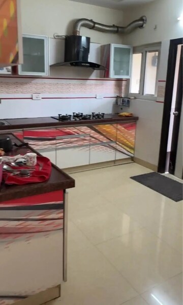 Kitchen in 3 BHK Apartment at Golf Edge, Gachibowli – for Rent
