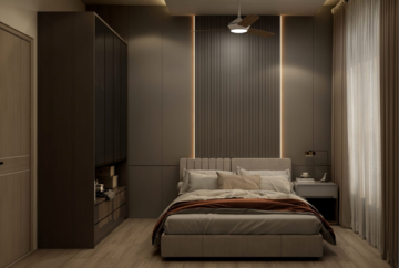 Bedroom in 1 BHK Builder Floor at Aastha Omkar, Titwala – for Sale