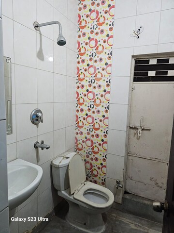 Bathroom in 2 BHK Builder Floor at Janakpuri – for Rent