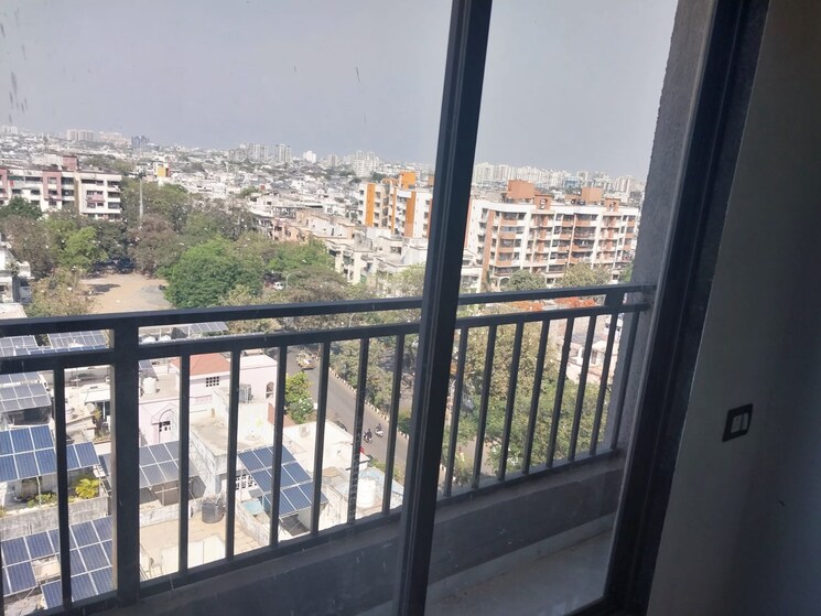 Balcony, adajan 2 Bedroom 500 Sq.Ft. Apartment In Adajan Surat 8214220