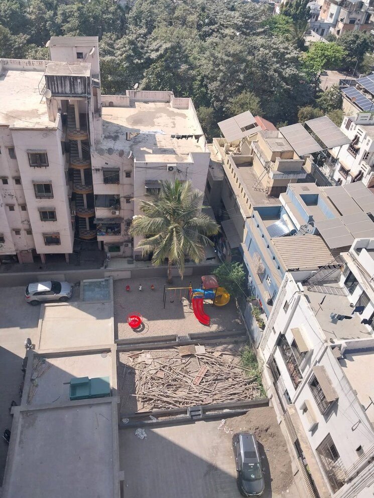 Balcony, adajan 2 Bedroom 500 Sq.Ft. Apartment In Adajan Surat 8214220