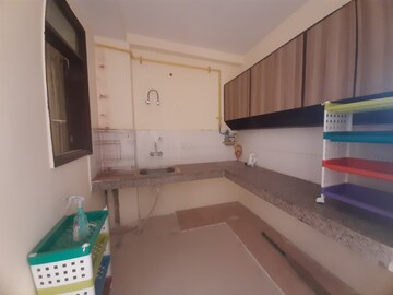 Kitchen in 3 BHK Builder Floor at Palm Residency Chhatarpur, Chattarpur – for Rent