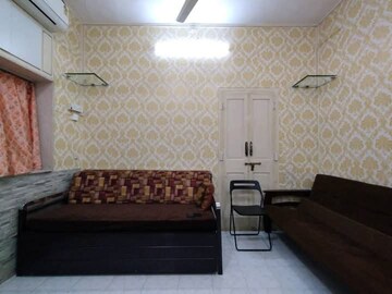 Living Room in 1 BHK Apartment at Kalpana CD Height, Nalasopara East – for Sale