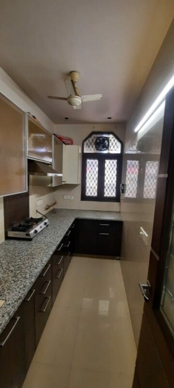 Kitchen in 3 BHK Builder Floor at Old Rajinder Nagar – for Rent